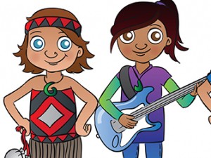 School Character Design