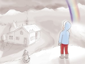 The Boy Who Could Only See Purple